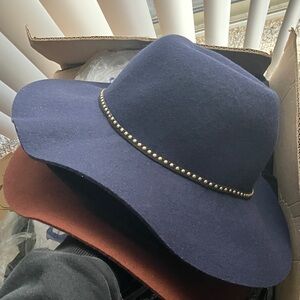 Elegant Navy Blue Women's Hat